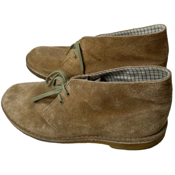 Clarks Originals Desert Boots Mens Size 7.5 Tan Sand Suede Crepe Sole Chukka - Picture 5 of 8